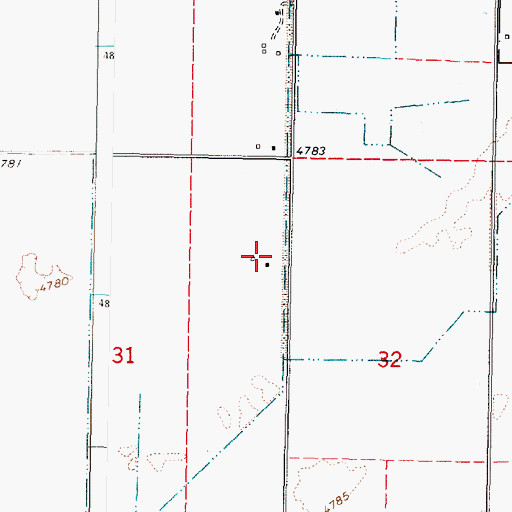 Topographic Map of Level (historical), ID