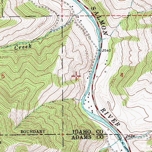 Topographic Map of Gotzinger, ID