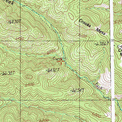 Topographic Map of Raspberry Trail Thirty-five, AZ