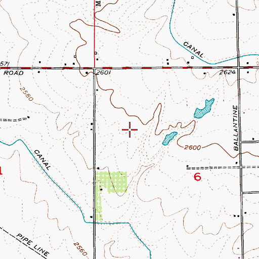 Topographic Map of Young Heliport, ID