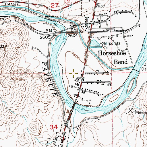 Battle Of Horseshoe Bend Map