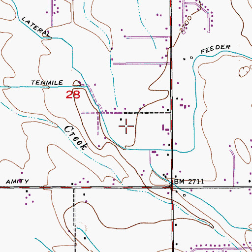 Topographic Map of KSPD-AM (Boise), ID
