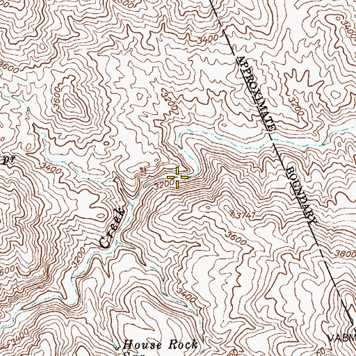 Topographic Map of Bootlegger Trap Spring, AZ