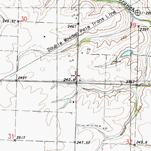 Topographic Map of Craig School (historical), IL