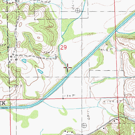 Topographic Map of Drapper Branch, IL