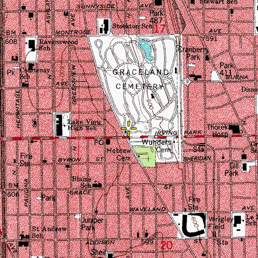 Graceland Cemetery, IL