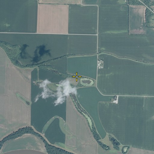 Aerial/Satellite Image of Herget Bottoms, IL