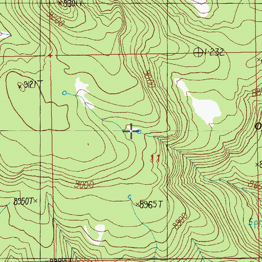Topographic Map of Boundary Tank, AZ