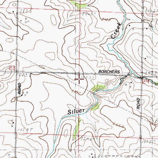 Topographic Map of Prairie Hill School (historical), IL