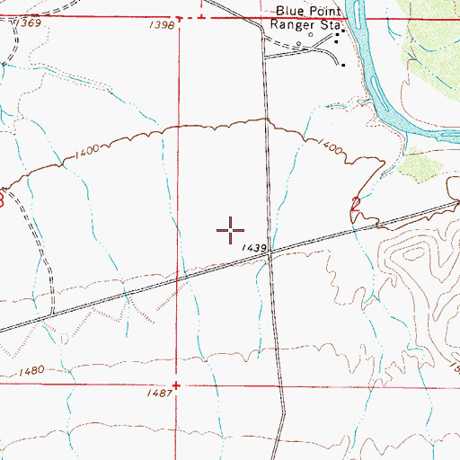 Topographic Map of Junction Recreation Site, AZ