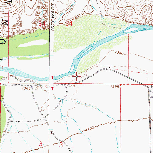 Topographic Map of Goldfield Recreation Site, AZ