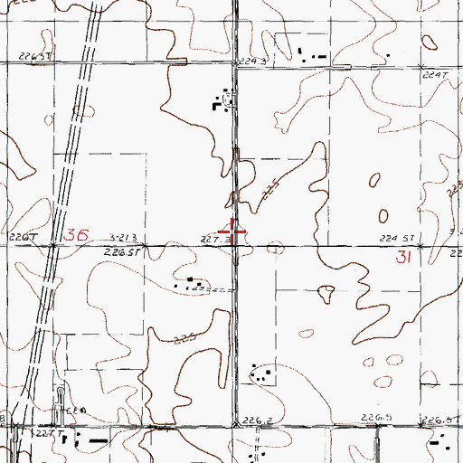 Topographic Map of South Church (historical), IL