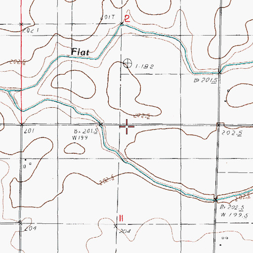 Topographic Map of Tinch School (historical), IL