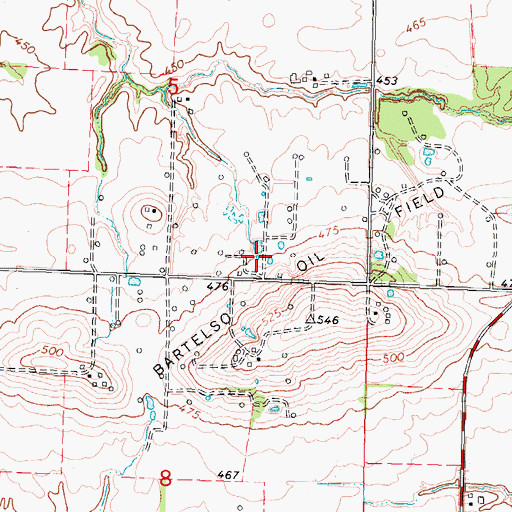 Bartelso Oil Field, IL