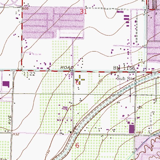 Topographic Map of KASA-AM (Phoenix), AZ