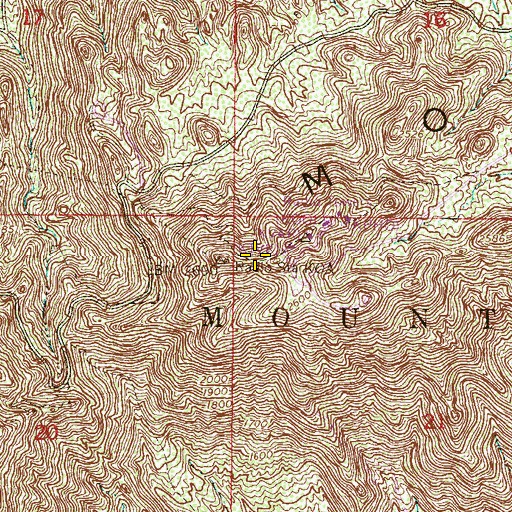 Topographic Map of KIAI-FM (Phoenix), AZ
