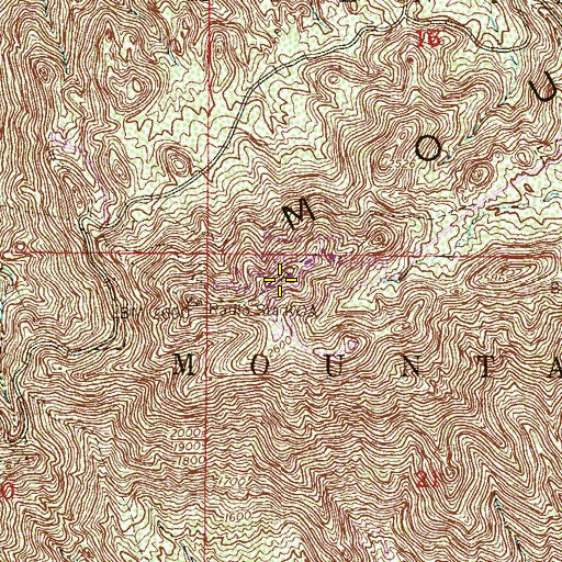 Topographic Map of KNXV-TV (Phoenix), AZ