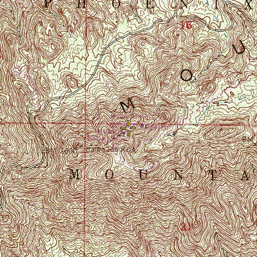 Topographic Map of KPHO-TV (Phoenix), AZ