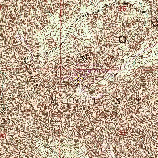 Topographic Map of KPNX-TV (Mesa), AZ