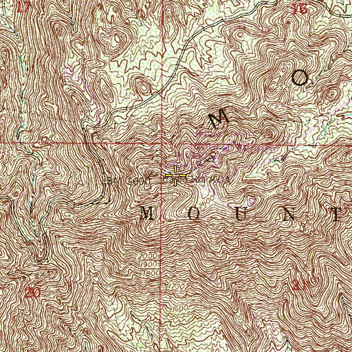 Topographic Map of KUPD-FM (Tempe), AZ