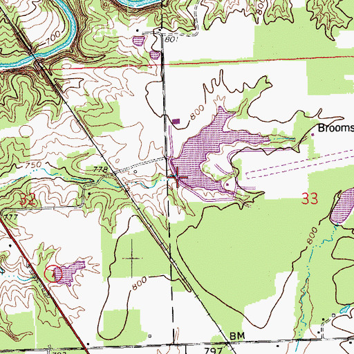 Broomsage Ranch Lake Dam, IN