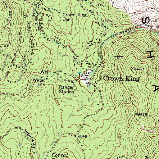 Crown King Post Office, AZ