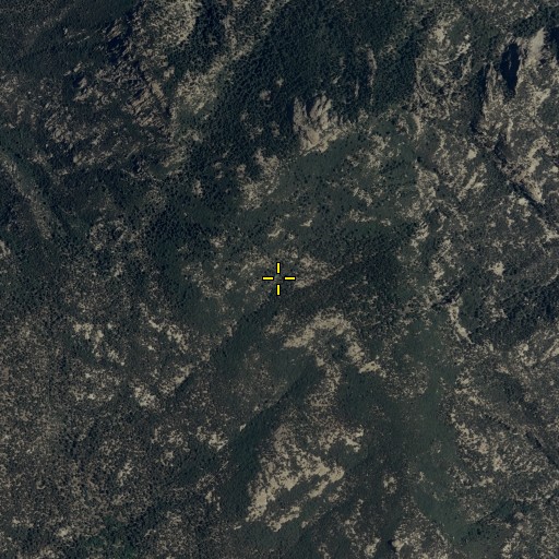 Aerial/Satellite Image of Bear Wallow Spring, AZ