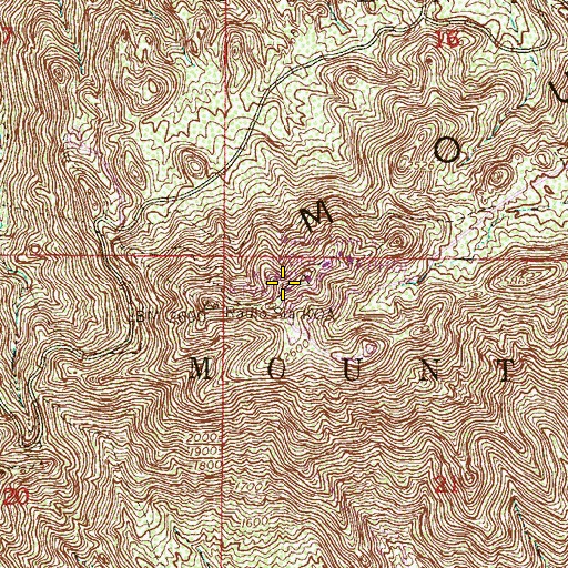 Topographic Map of KPNX-TV (Mesa), AZ