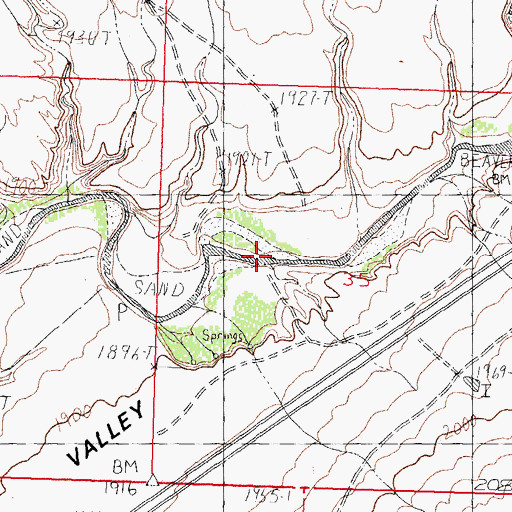 Topographic Map of Figure Four Canyon, AZ