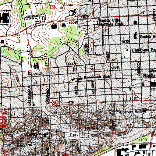 Roosevelt Elementary School, IA