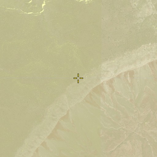 Aerial/Satellite Image of Fishtail Mesa, AZ