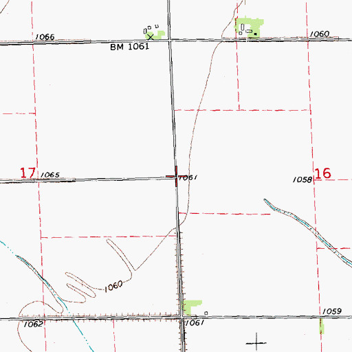 Topographic Map of Maple Landing (historical), IA