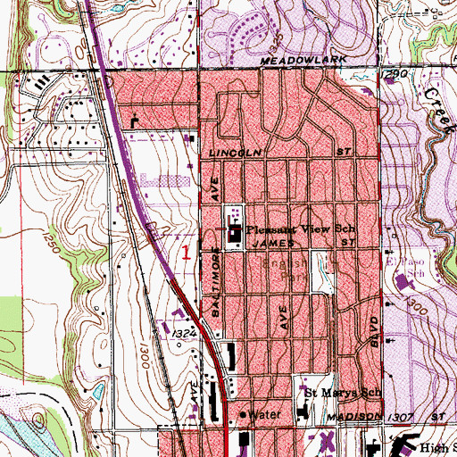 Pleasantview Elementary School, KS