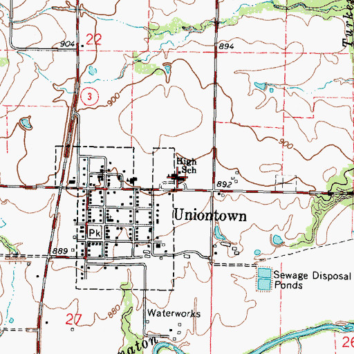 Uniontown High School, KS