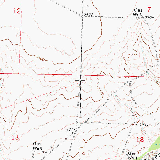 Topographic Map of North Lowe Pasture, KS