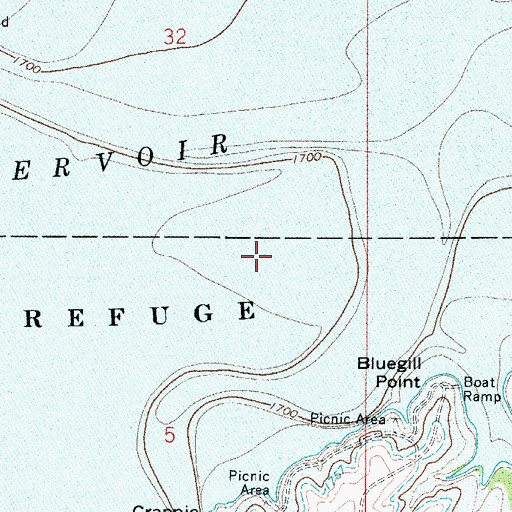 Topographic Map of Kirwin Encampment (historical), KS