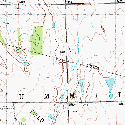 Topographic Map of School Number 51 (historical), KS