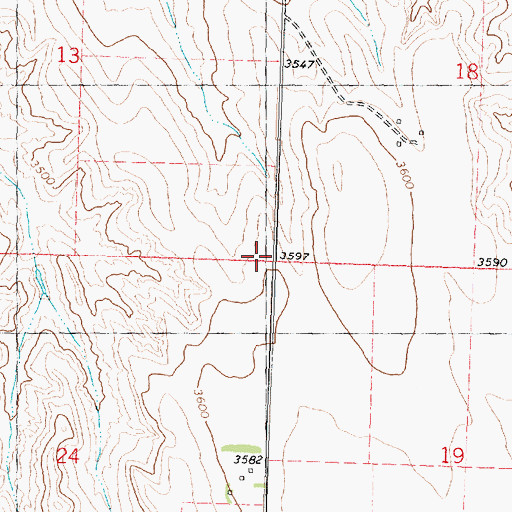 Topographic Map of Pleasant Hill School (historical), KS