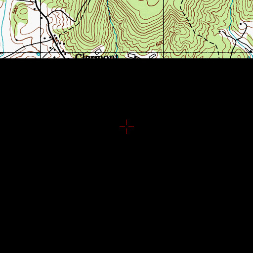 Topographic Map of Cave Hollow Branch, KY