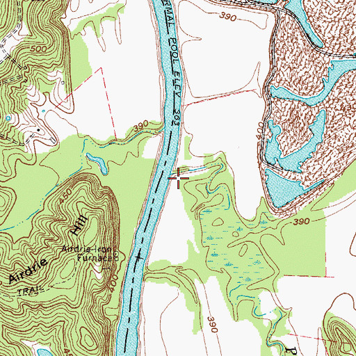 Topographic Map of Pond Run, KY