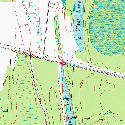 Topographic Map of Sodom Creek, KY