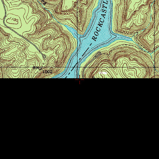 Topographic Map of Dutch Branch, KY