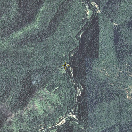 Aerial/Satellite Image of Mudlick Branch, KY