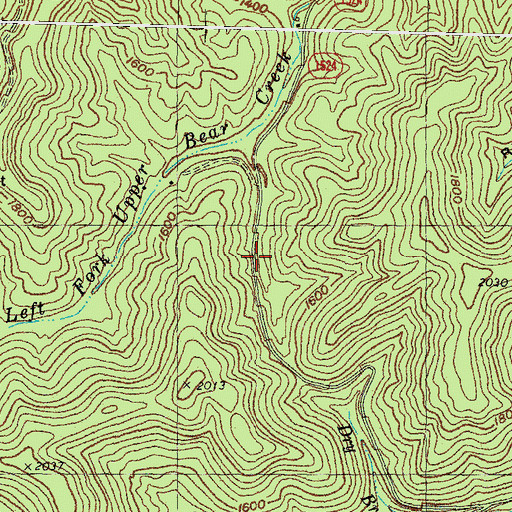 Topographic Map of The Wetherby Trail, KY