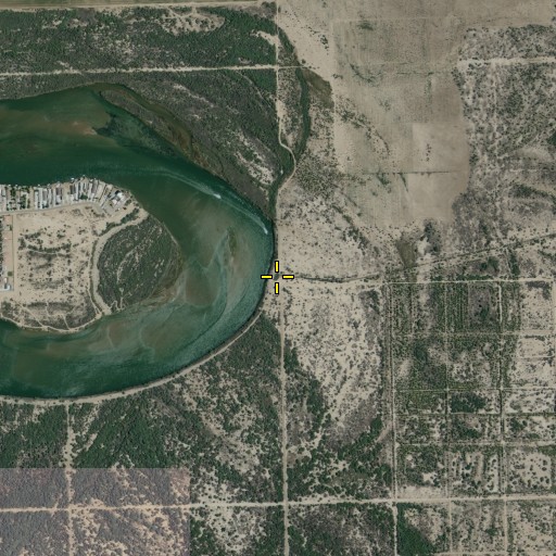 Aerial/Satellite Image of Goodman Slough, AZ