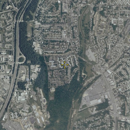 Aerial/Satellite Image of Lower Gisborough Tract (historical), DC