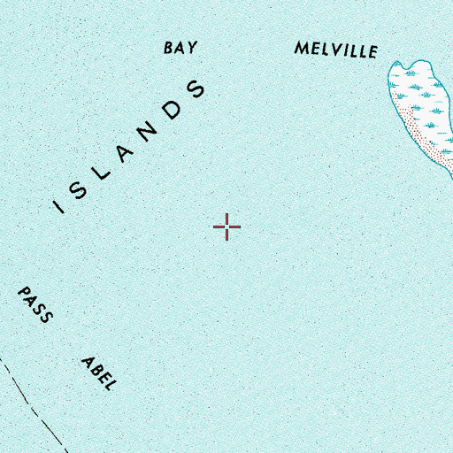 Topographic Map of Grand Terre Islands, LA