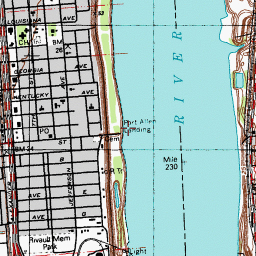 Port Allen Landing, LA