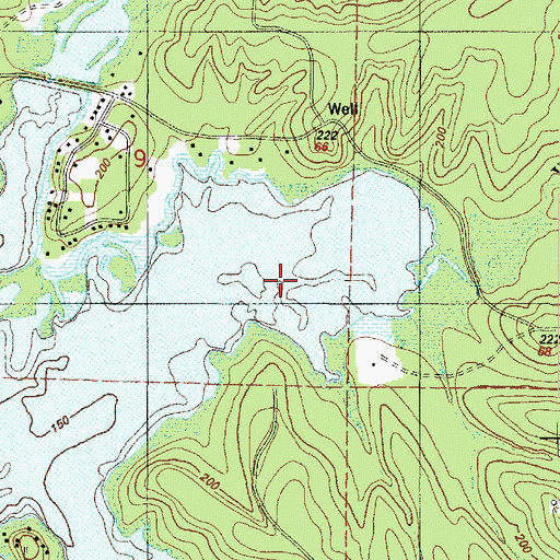 Topographic Map of Panther Branch, LA