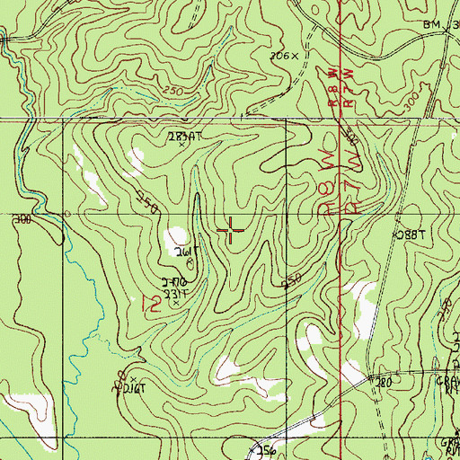 Topographic Map of Longleaf Scenic Area, LA